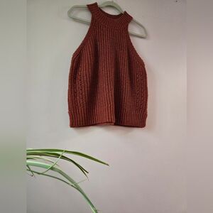 Gentle Fawn Rust Knit Sweater